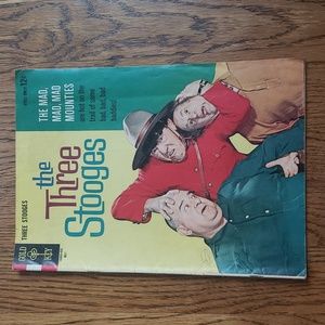 Vintage 60s The Three Stooges No. 17 Gold Key Comics Comic Book